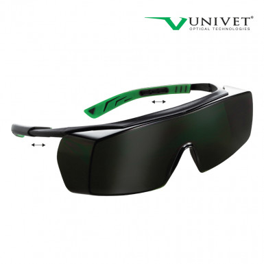 Ochelari de protectie cu lentile fumurii 5X7 X-Generation, Univet, art.D964 (8105) (8105)