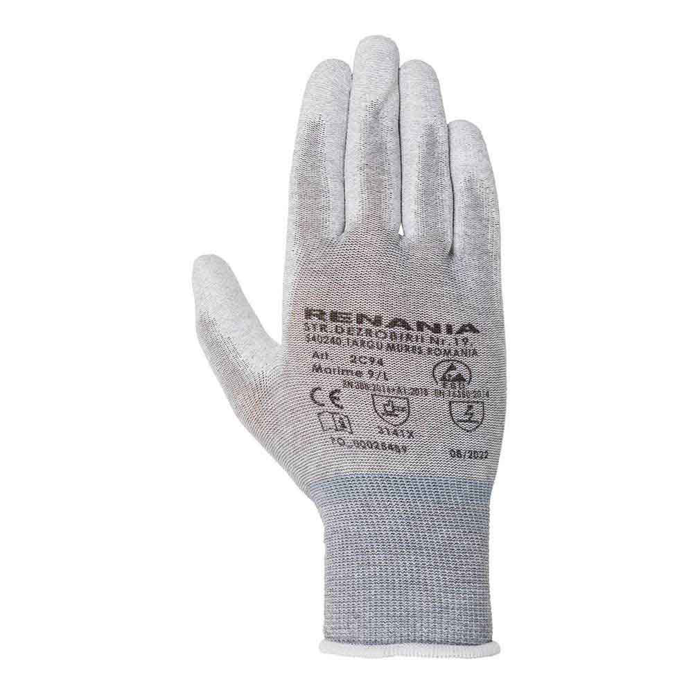 Manusi de protectie mecanica Safetouch ESD-Palm categoria II, Renania, art.3C30 (2C94)