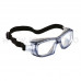 Goggle safetu glasses 5x9E, clear, art.7D31