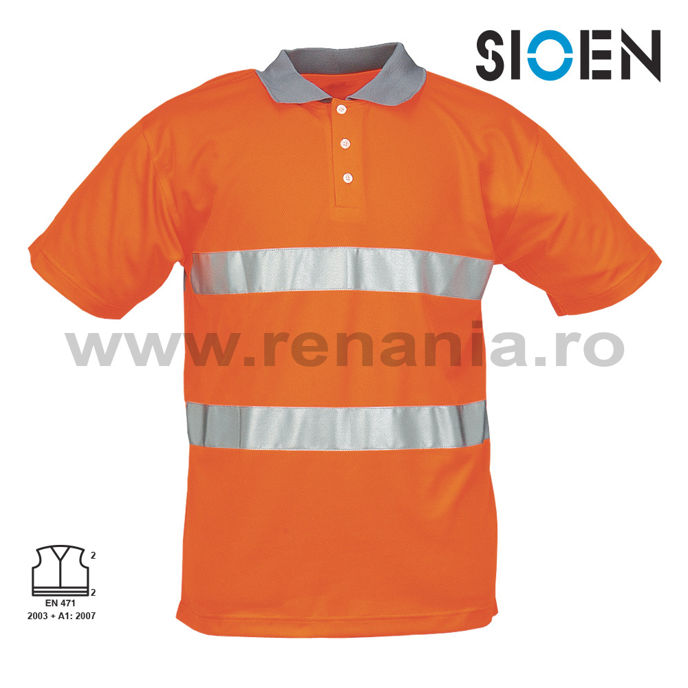 Tricou reflectorizant Santander, art.19B0 (S2670)