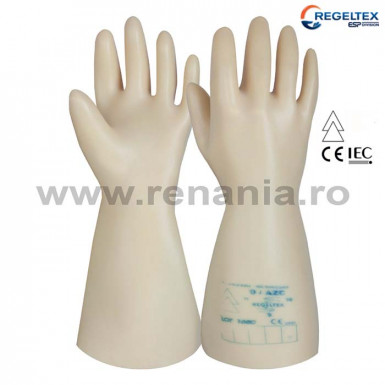 Insulating rubber gloves, cat. III, ELECTROVOLT clasa 4, art.C559 (688-41)