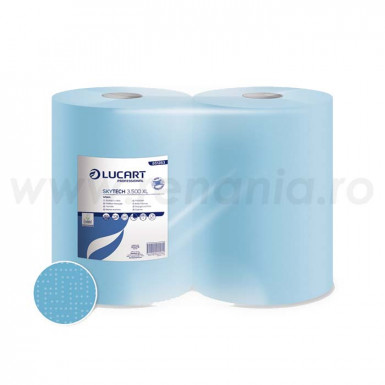 851283 ECOLABEL Blue absorbent industrial towels, art.F908
