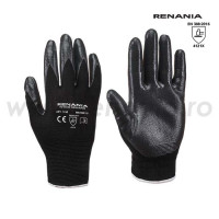 Manusi de protectie mecanica Touch Black categoria II, Renania, art.1C95