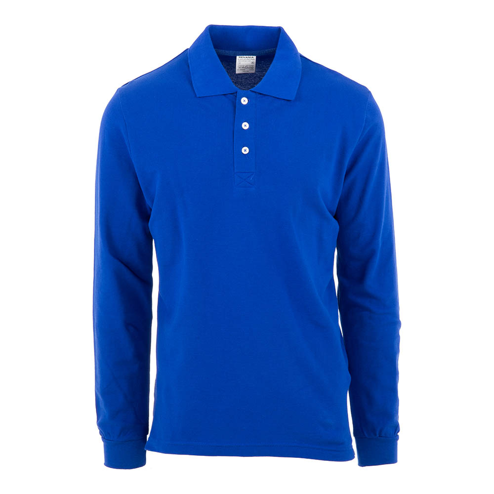 bluza-polo-albastru-de-lucru-confort-long-renania